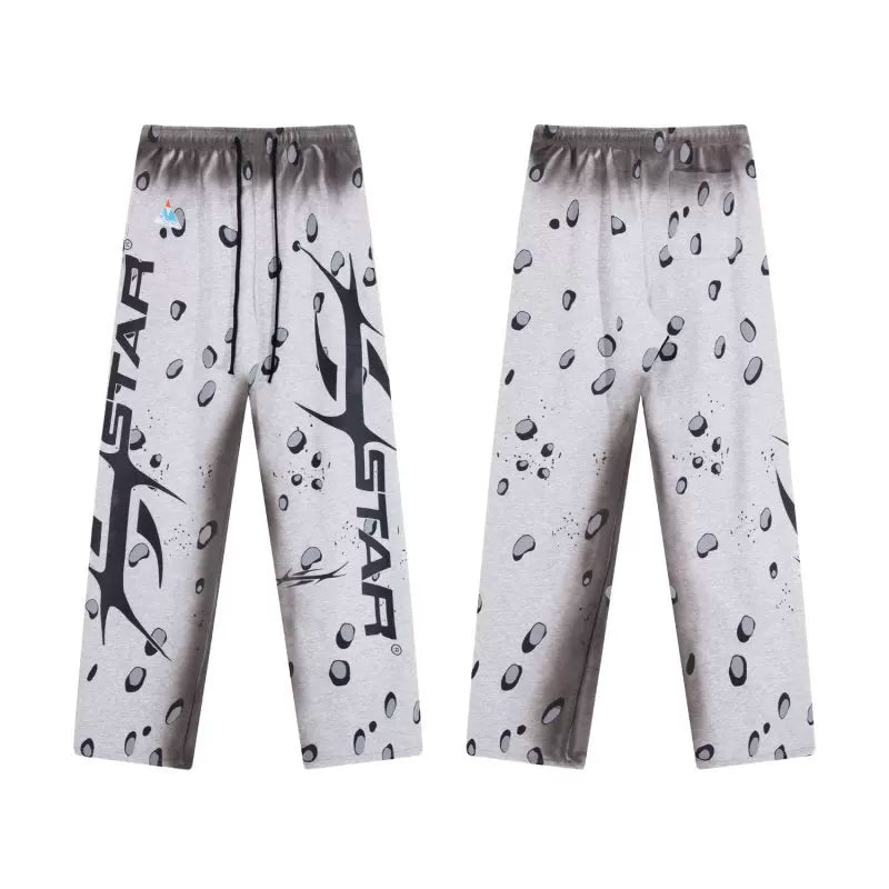 Hellstar Washed Retro American Vintage Street Pants