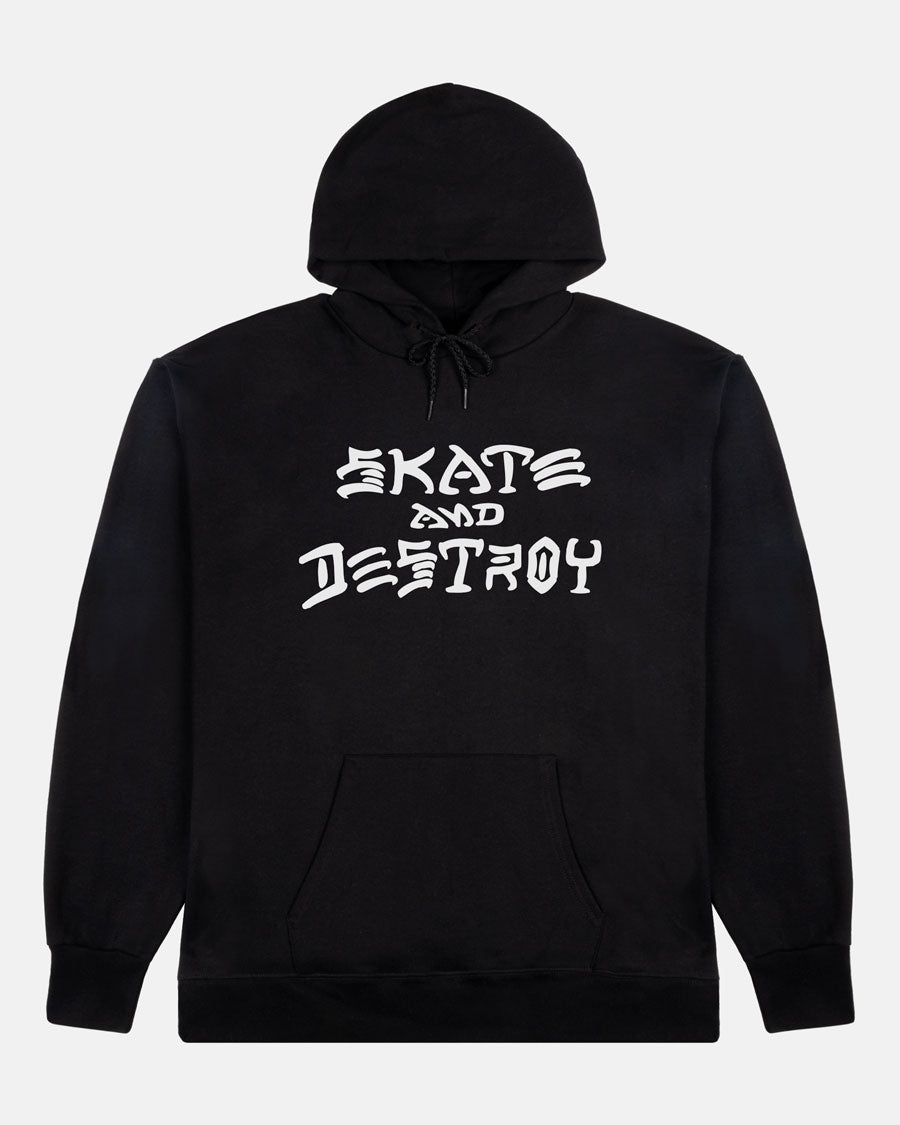 SKATE AND DESTROY - HOODIE - BLACK